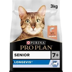 Purina Pro Plan Cat Longevis Senior 7+ Dry Cat Food with Salmon