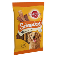 Pedigree Schmackos Dog Treats with Poultry