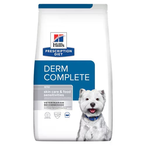 Hills Derm Complete Mini Dry Dog Food