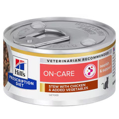 Hills On-Care Cat Wet Stew with Chicken & Vegetables