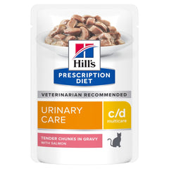 Hills c/d Multicare Urinary Care Cat Wet Pouch with Salmon