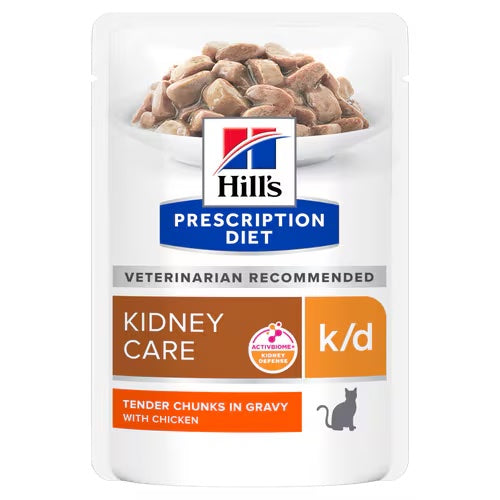Hills k/d Kidney Care Wet Cat Food with Chicken