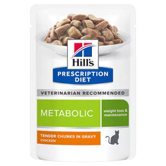 Hills Metabolic Weight Management Wet Cat Food with Chicken