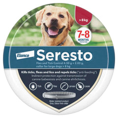 Seresto Large Dog Collar (>8kg)