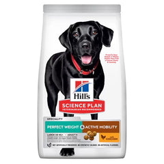 Hills Perfect Weight & Active Mobility Large Breed Dry Dog Food with Chicken
