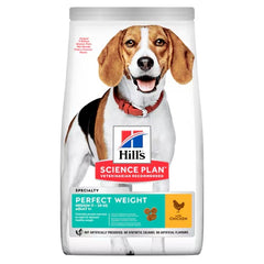 Hills Science Plan Perfect Weight Adult Medium Breed Dog Food