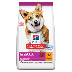 Hills Science Plan Adult Small & Mini Dry Dog Food with Chicken
