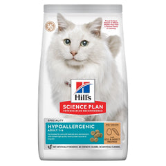 Hills Science Plan Hypoallergenic Adult Cat Dry Food with Insect & Egg