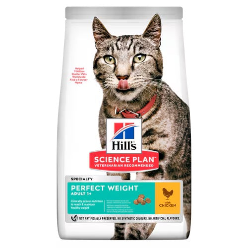 Hills Science Plan Perfect Weight Adult Cat Dry Food