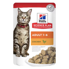 Hills Science Plan Adult Wet Cat Food with Chicken