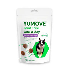 Yumove Joint Care One-A-Day Chews Medium Dog 16kg-30kg