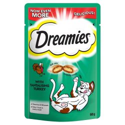 Dreamies Turkey Cat Treats 60g