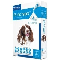Prinovox 250 Large Dog 10-25kg (4 Pipettes)