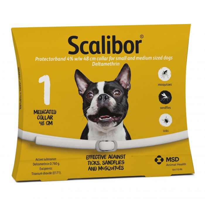 Scalibor Collar 0.76g for Small & Medium Dogs