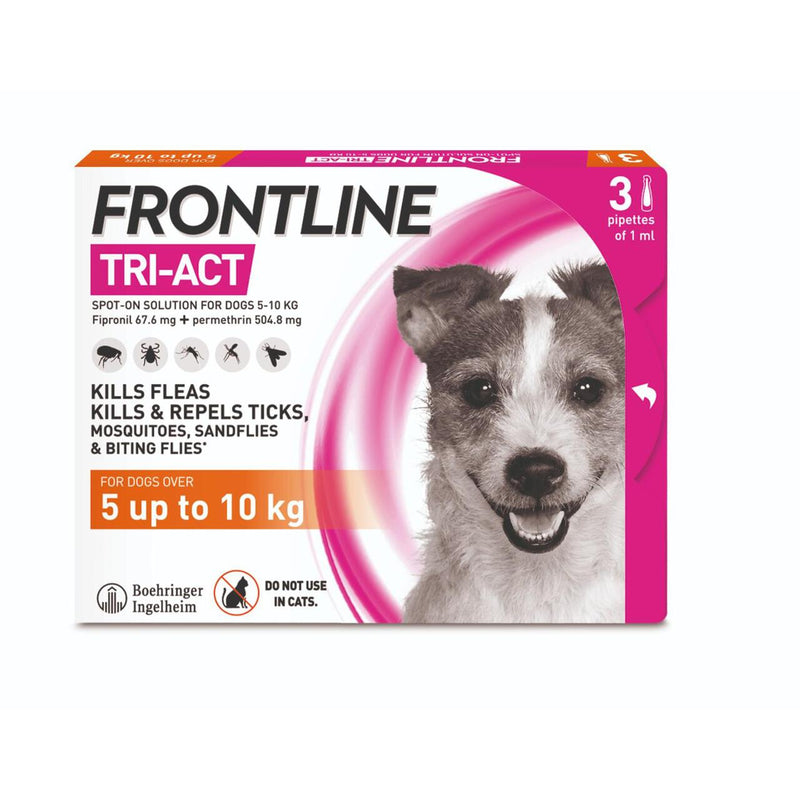 Frontline Tri-Act Small Dog 5kg-10kg