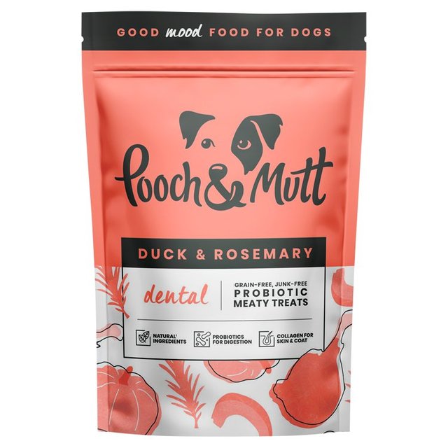 Pooch & Mutt Meaty Treats Dental with Duck & Rosemary 120g