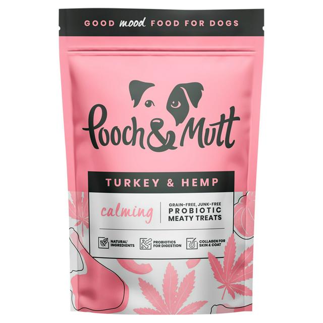 Pooch & Mutt Meaty Treats Calming with Turkey & Hemp 120g