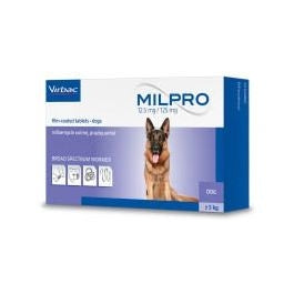 Milpro Dog Worming Tablet