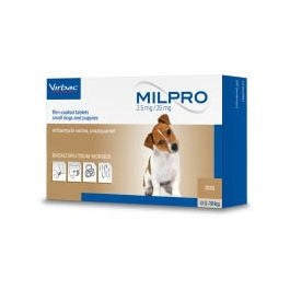 Milpro Small Dog & Puppy Worming Tablet
