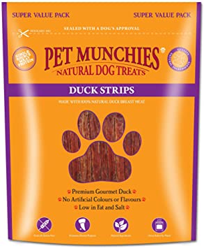 Pet Munchies Duck Strips Dog Treats