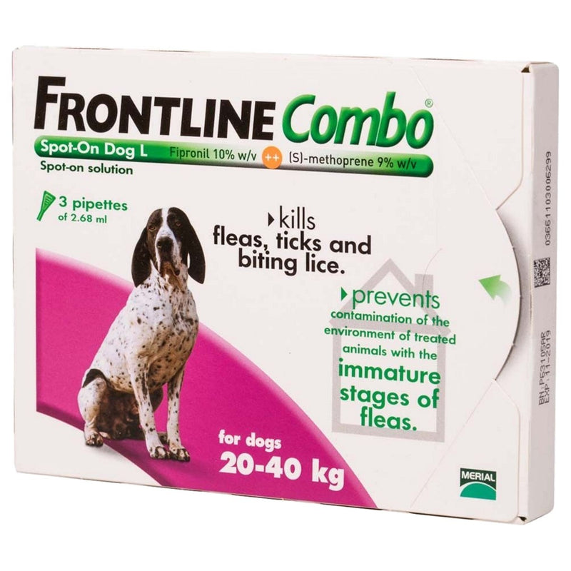 Frontline Combo Spot On Large Dog 20-40kg