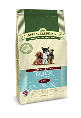 James Wellbeloved Small Breed Dog Duck and Rice