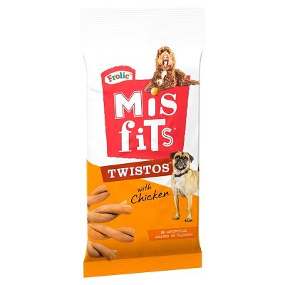 Misfits Twistos Chicken Dog Treats 105g