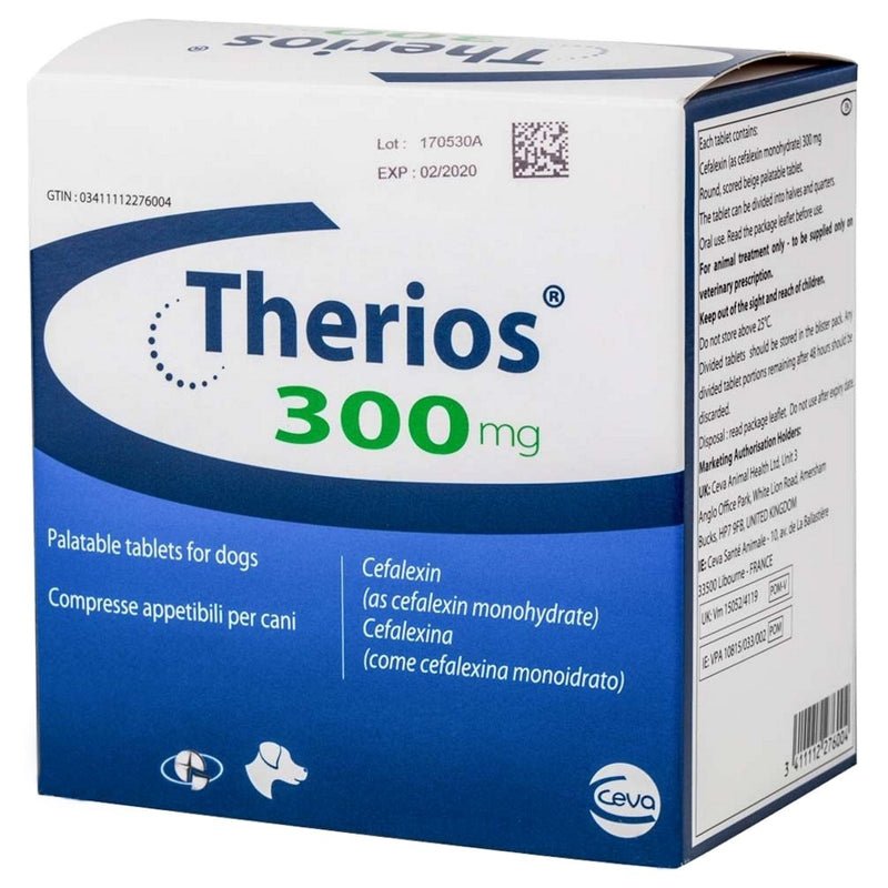 Therios Tablets for Dogs 300mg & 750mg