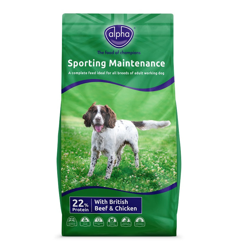 Alpha Adult Maintenance Sporting Dog Dry Food