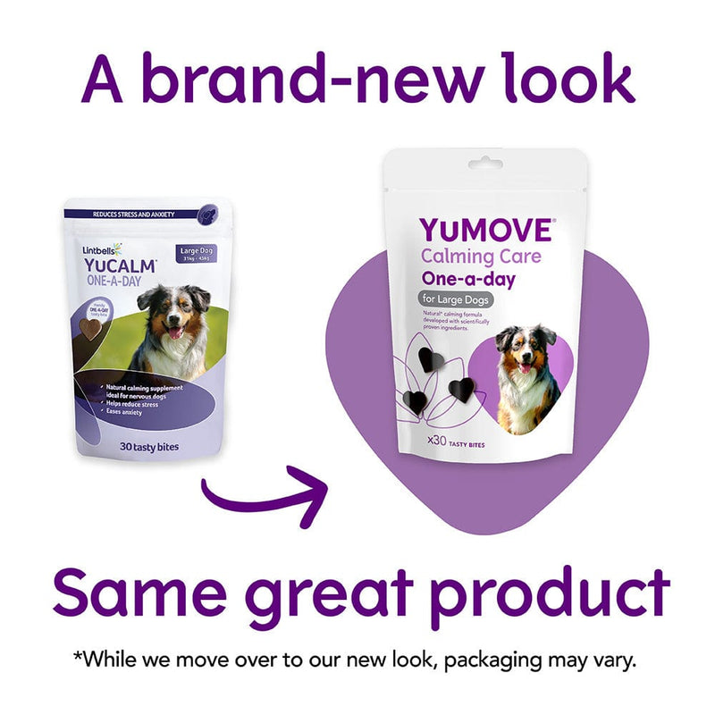Yumove Calming Care One-A-Day Chews for Large Dogs 31-45kg (Yucalm)
