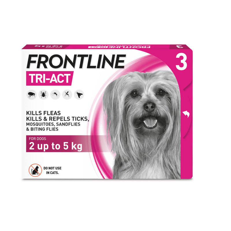 Frontline Tri-Act Extra Small Dog 2kg-5kg