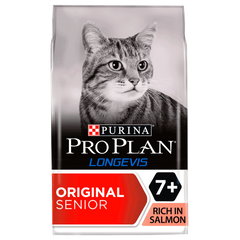 Purina Pro Plan Cat Longevis Senior 7+ Dry Cat Food with Salmon