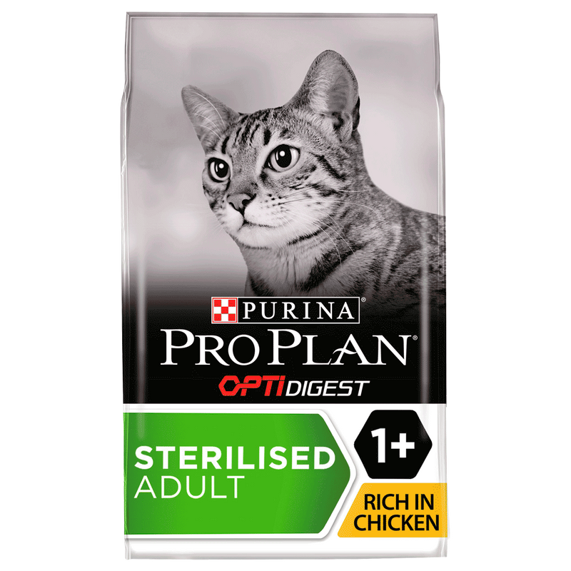 Purina Pro Plan Cat Optidigest Sterilised Adult Dry Food with Chicken