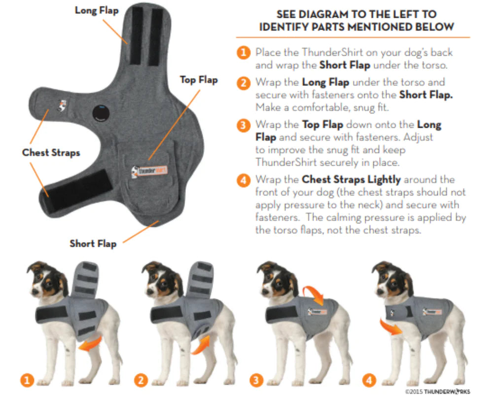 Best thunder shirts for dogs clearance