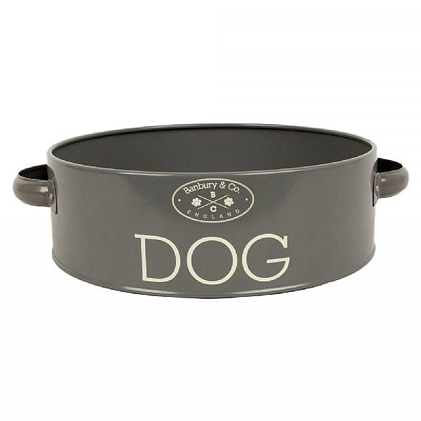 Banbury & Co Tin Dog Bowl