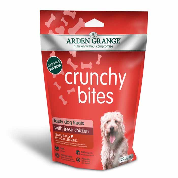 Arden Grange Crunchy Bites Dog Treat with Chicken