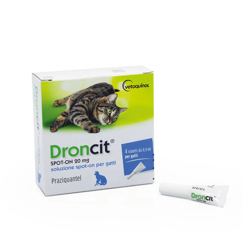 Droncit Spot On for Cats 0.5ml Pack 4