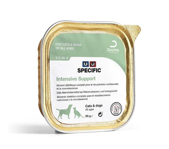 Dechra Specific Canine & Feline F/C-IN-W Intensive Support Wet Tray