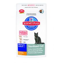 Hills Science Plan Feline Mature Adult Sterilised Cat with Chicken