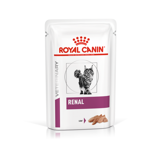 Royal Canin Renal Feline Wet Loaf Pouch PetCounter