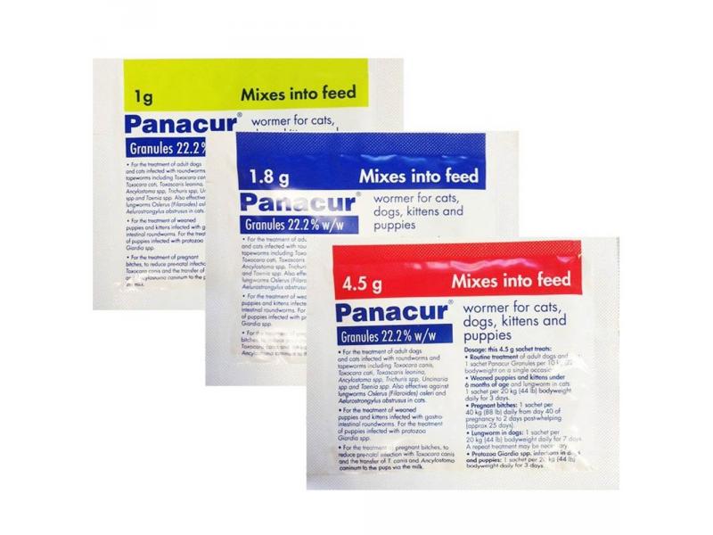 Panacur Granules for Dogs & Cats