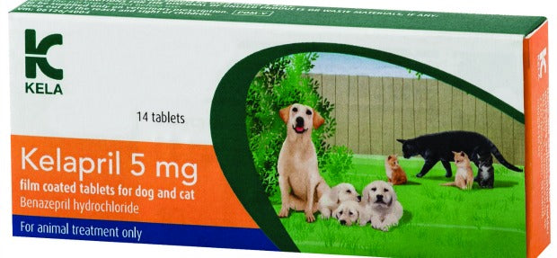 Kelapril Tablets 5mg for Dogs and Cats