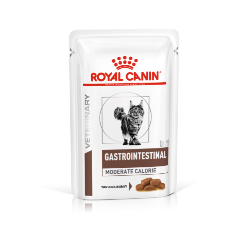 Royal Canin Gastro Intestinal Moderate Calorie Feline Wet Pouches