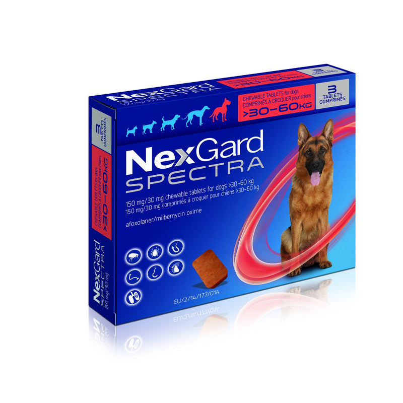 Nexgard Spectra for Extra Large Dogs >30-60kg