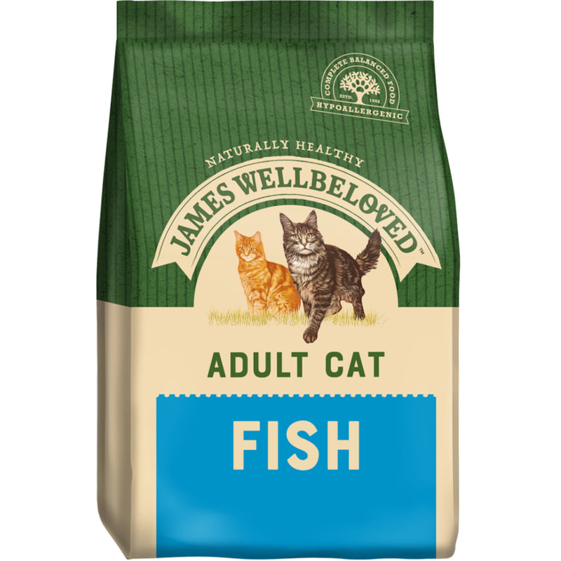 James Wellbeloved Ocean Fish & Rice Adult Cat Dry Food