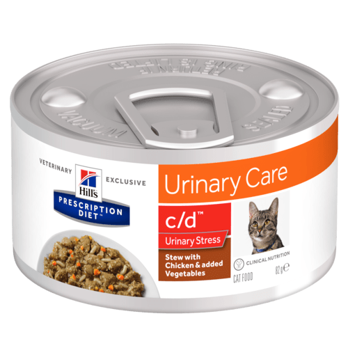 Hills c/d Multicare Urinary Stress Stew Wet Cat Food