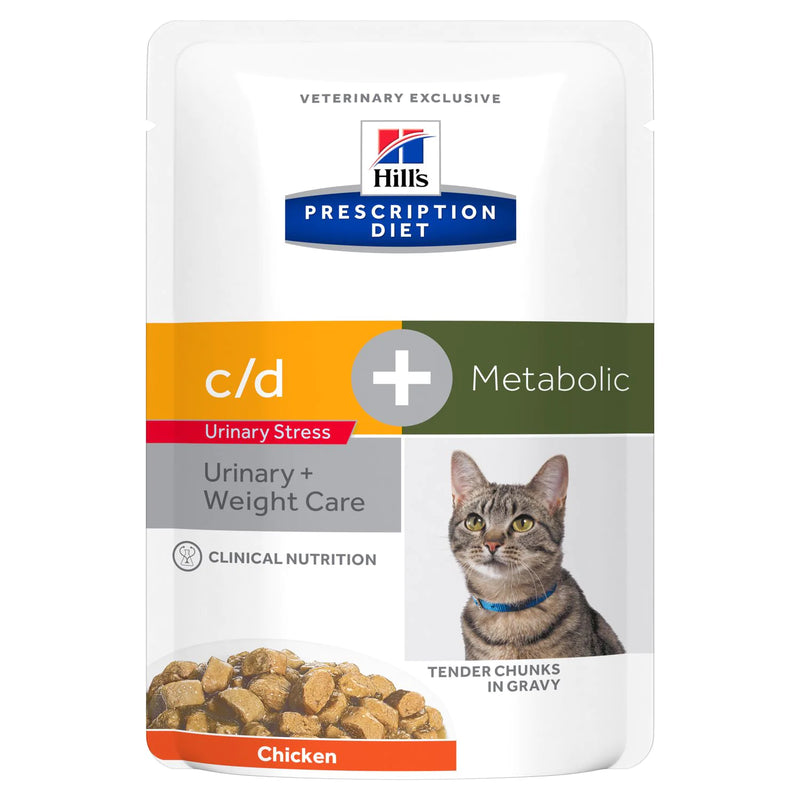 Hills c/d Multicare Urinary Stress + Metabolic Wet Cat Food