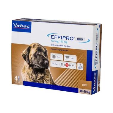 Effipro Duo X-Large Dog 40-60kg 4 Pack