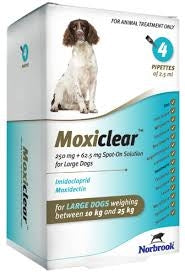 Moxiclear Large Dog 10kg-25kg