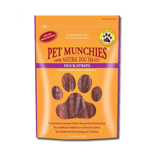 Pet Munchies Duck Strips Dog Treats